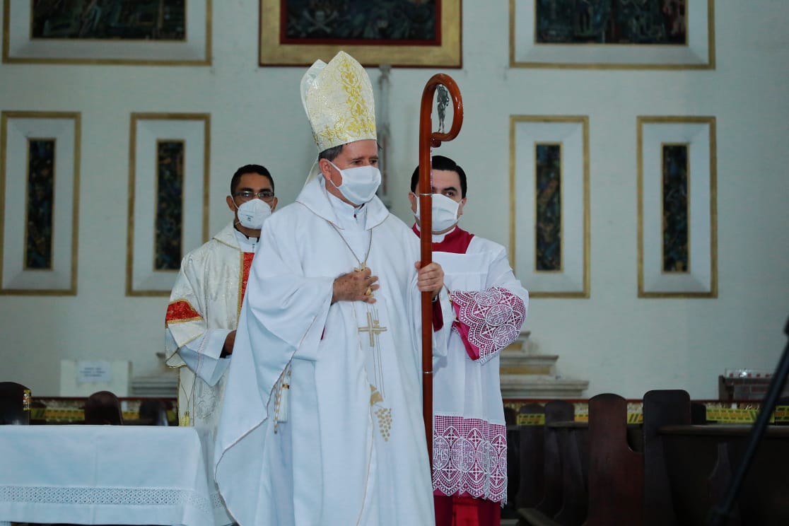 Monseñor Froilán Casas dirigió la habitual liturgia.
